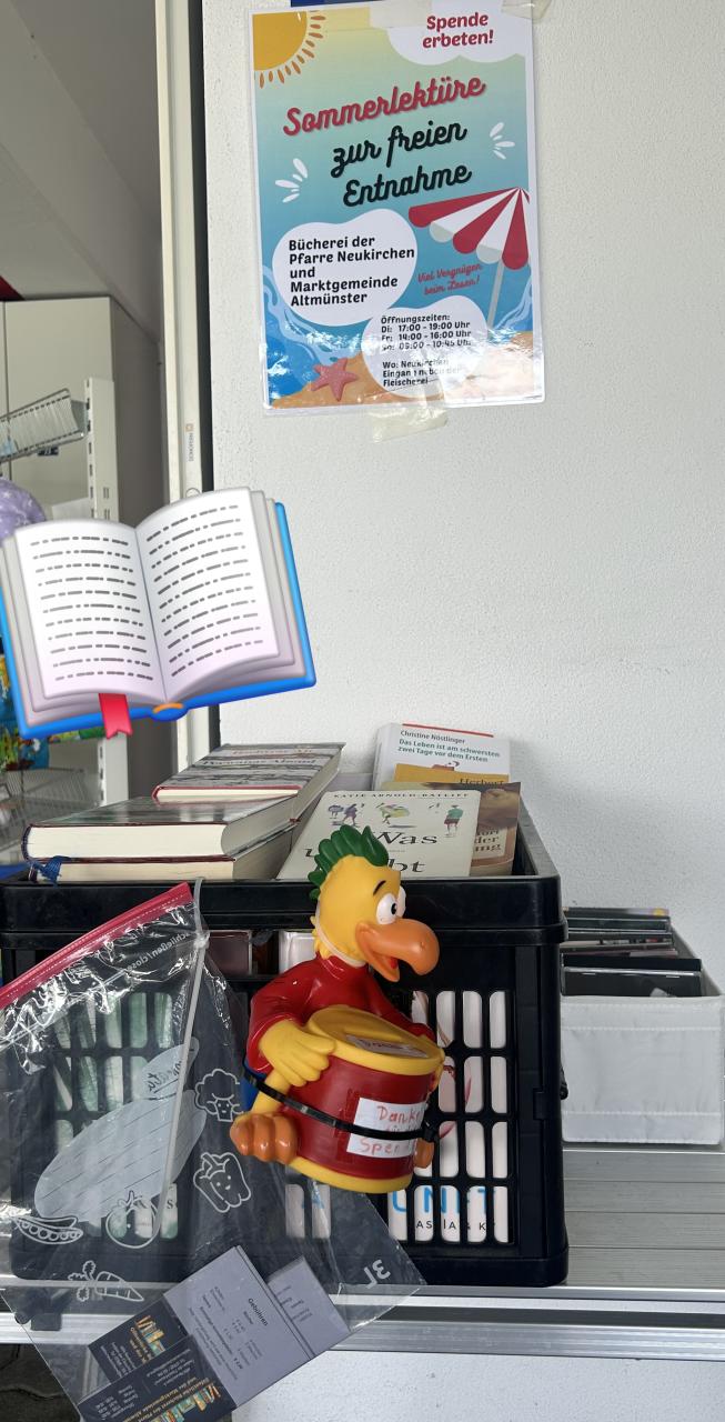 Bücherbox Solarbad Altmünster