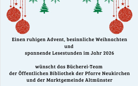 Weihnachtsgrüße 2025
